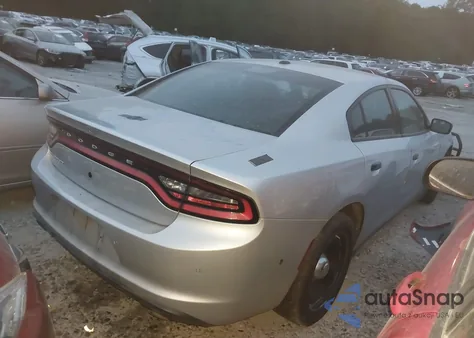 2019 Dodge Charger Police Rwd из США, поврежденный, VIN 2C3CDXAT2KH558292